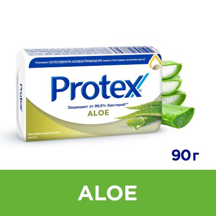 Мыло туалетное Protex Aloe антибактериальное, 90 г в Москве 